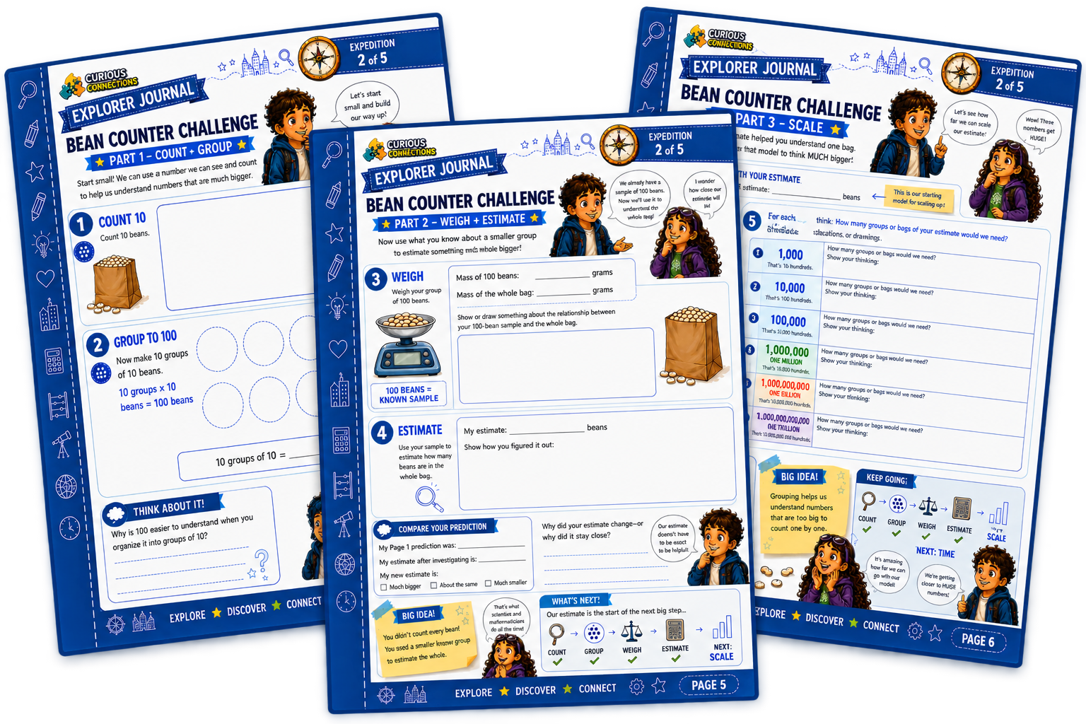 Curious Connections learning activity preview